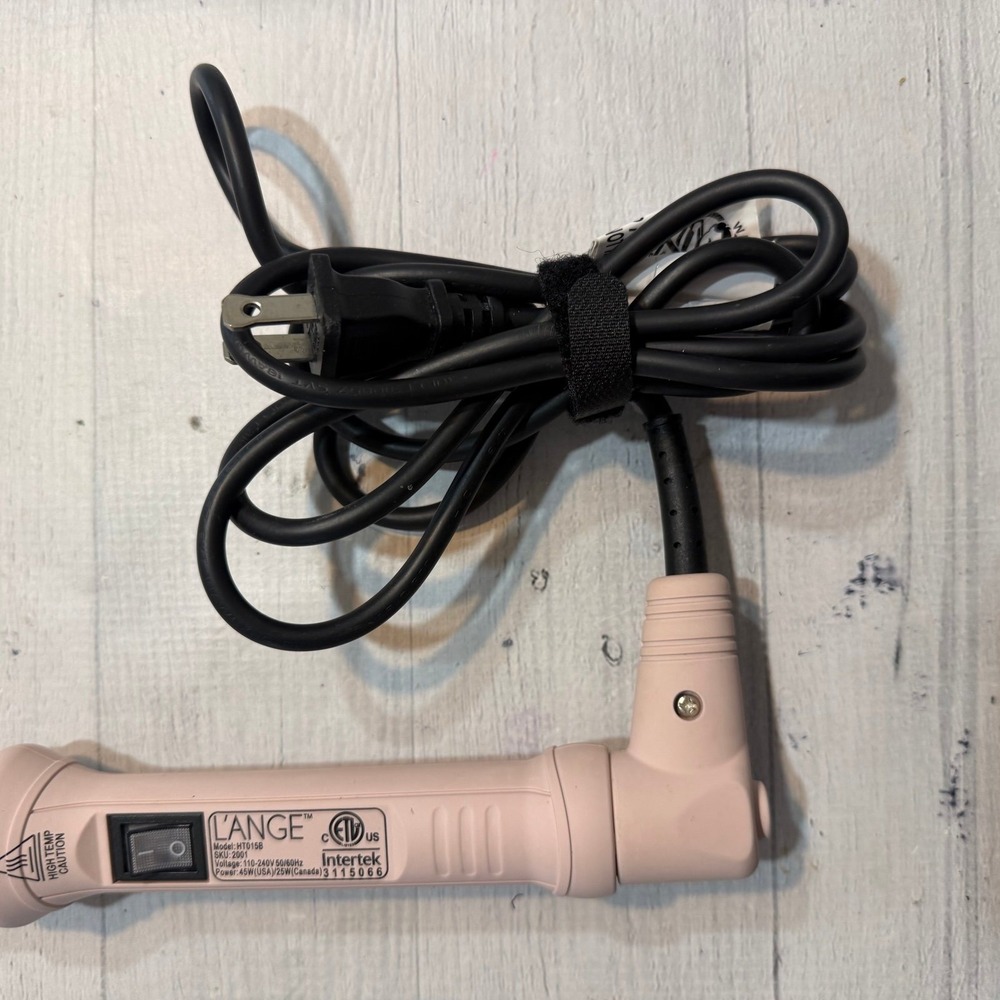 L'ange Hair‎ Ondulé Ceramic Curling Wand 1" blush - Picture 5 of 7